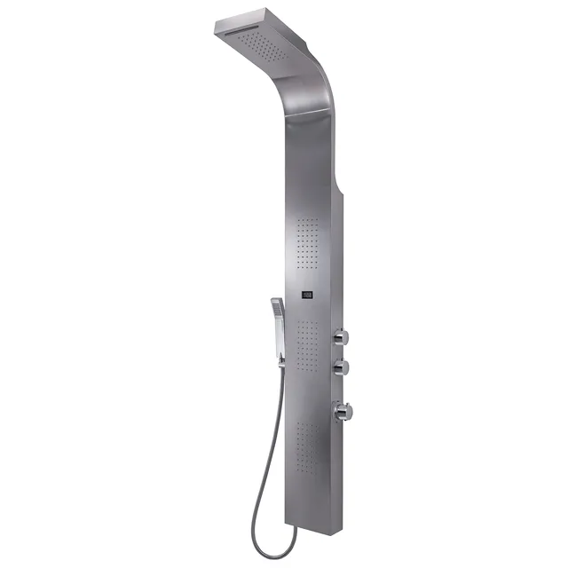 gedy-spa-02-panneau-de-douche-inox-multifonction image 1