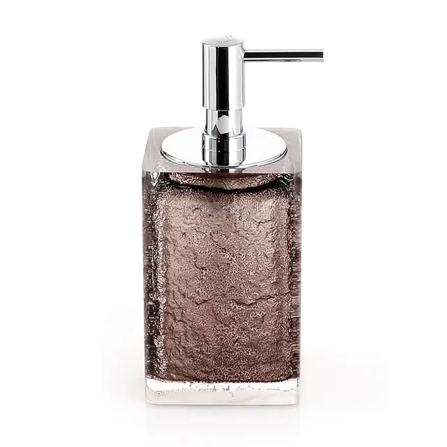gedy-giulia-distributeur-de-savon-brun-poser image 1