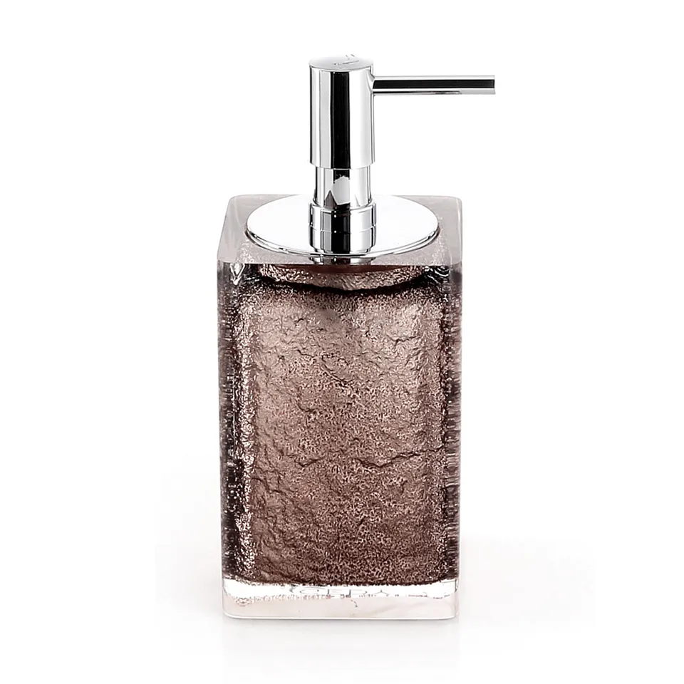 gedy-giulia-distributeur-de-savon-brun-poser image 1