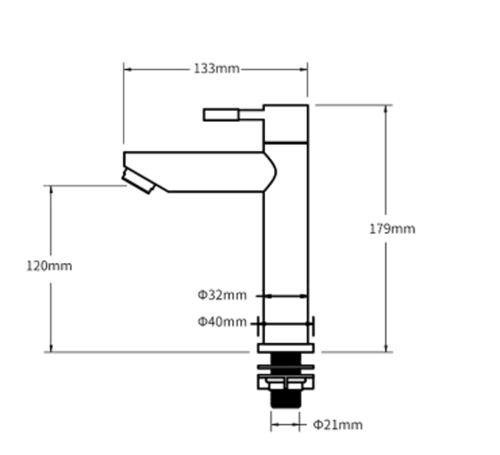 hudor-c-phise-b206-robinet-lavabo-noir-mat image 4