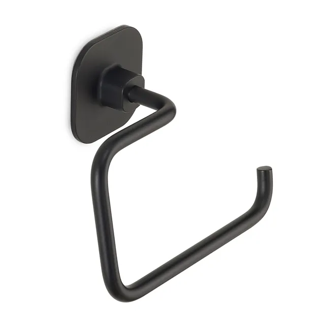 gedy-teide-porte-rouleau-wc-noir-mat image 1