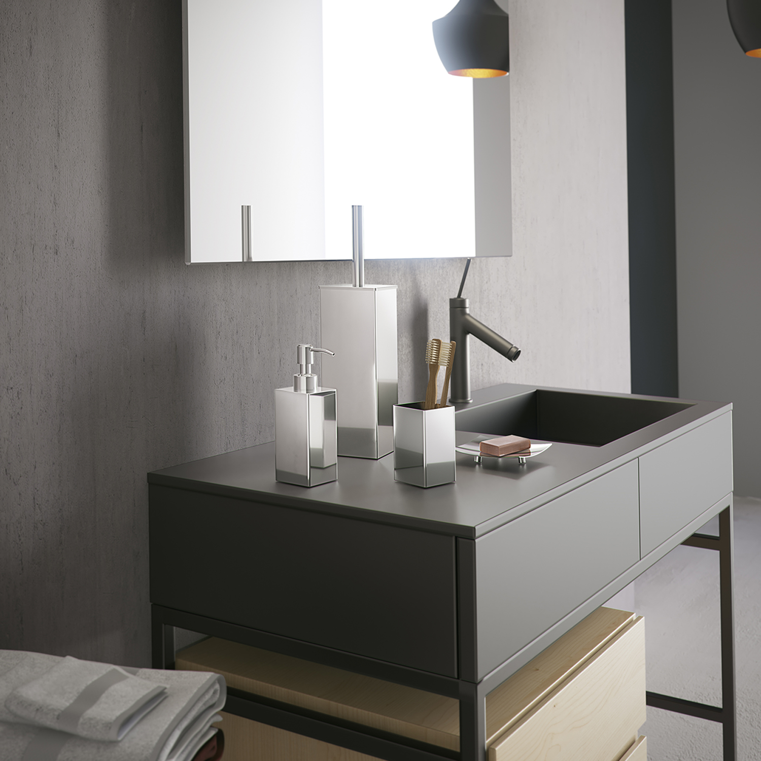 gedy-nemesia-distributeur-de-savon-poli image 3