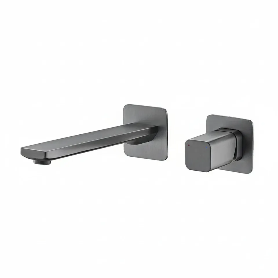 hudor-pernesse-001-robinet-lavabo-mural-gunmetal image 1