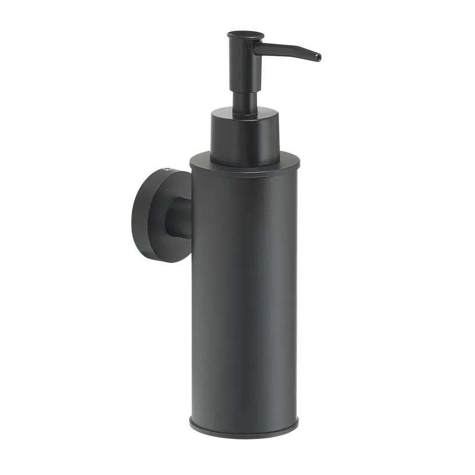 gedy-seal-distributeur-savon-noir-mat image 1