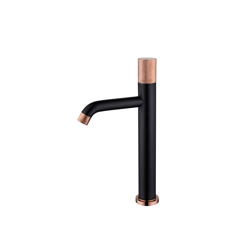 hudor-p-n-e-robinet-lavabo-sur-lev-noir-mat-laiton image 1