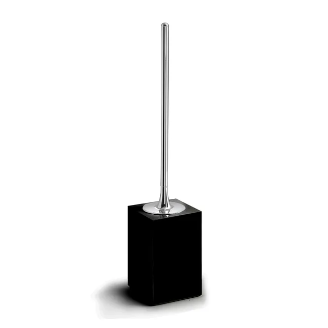 gedy-sofia-porte-brosse-wc-noir-mat-poser image 1