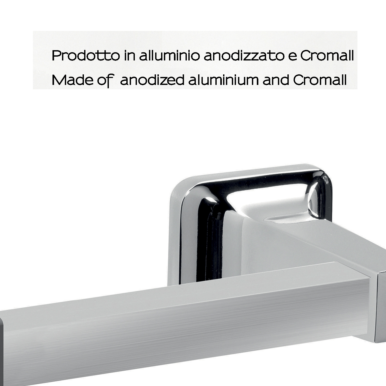 gedy-k2-porte-rouleau-chrome-mural image 3