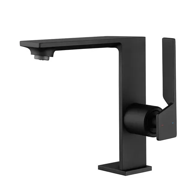 hudor-c-phise-009-robinet-lavabo-noir-mat-1-trou-laiton image 1
