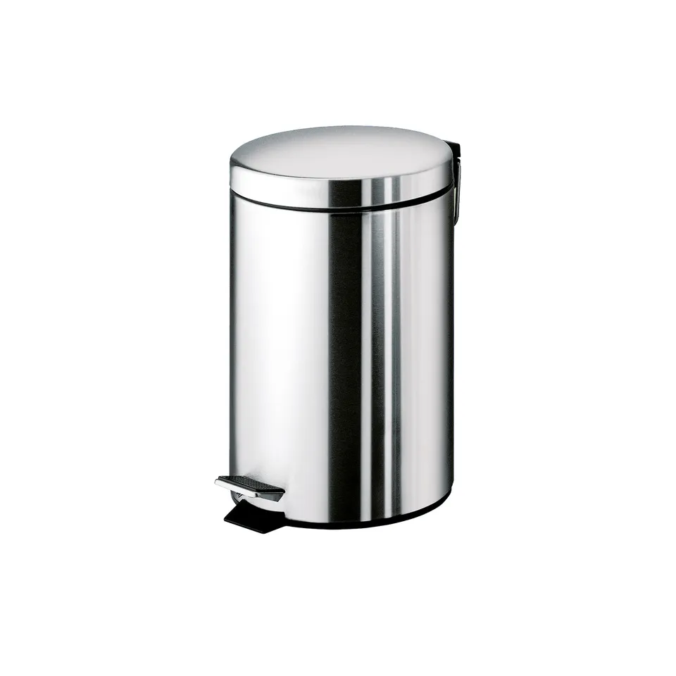 gedy-argenta-poubelle-5l-chrome-salle-de-bain image 1
