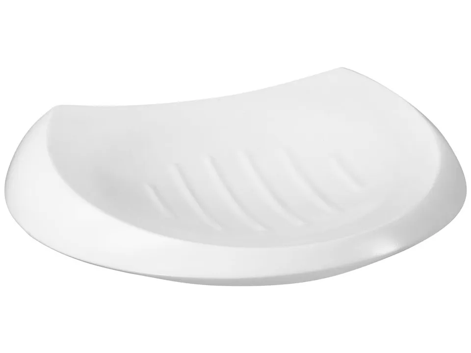bisk-athena-porte-savon-coupelle-blanc image 1