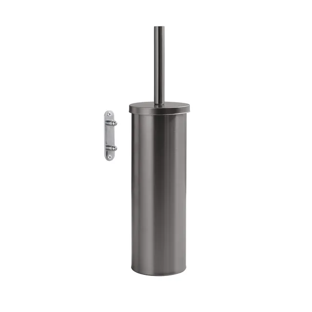 gedy-flip-porte-brosse-wc-mural-gun-metal image 1