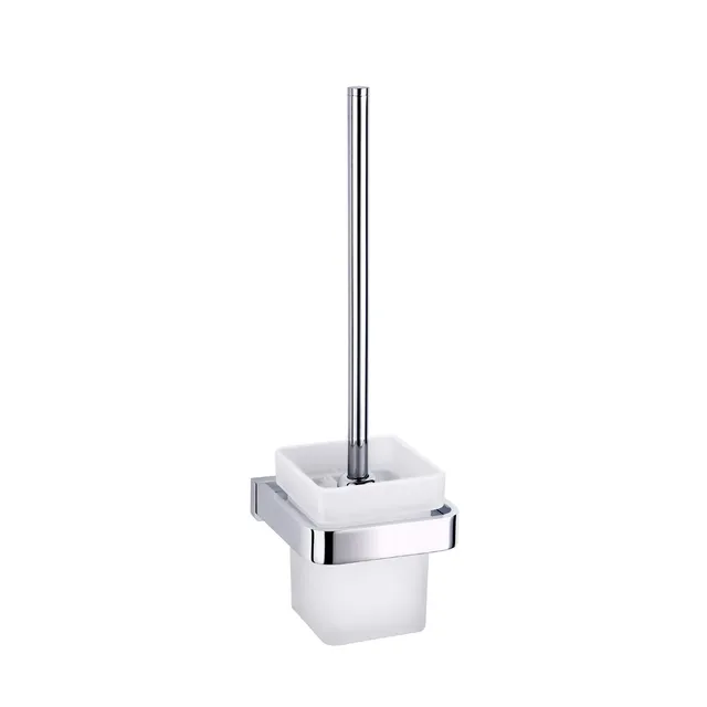 hudor-porte-brosse-wc-chrom-accessoire-contemporain image 1