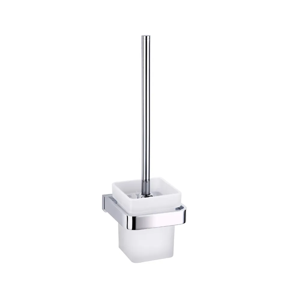 hudor-porte-brosse-wc-chrom-accessoire-contemporain image 1