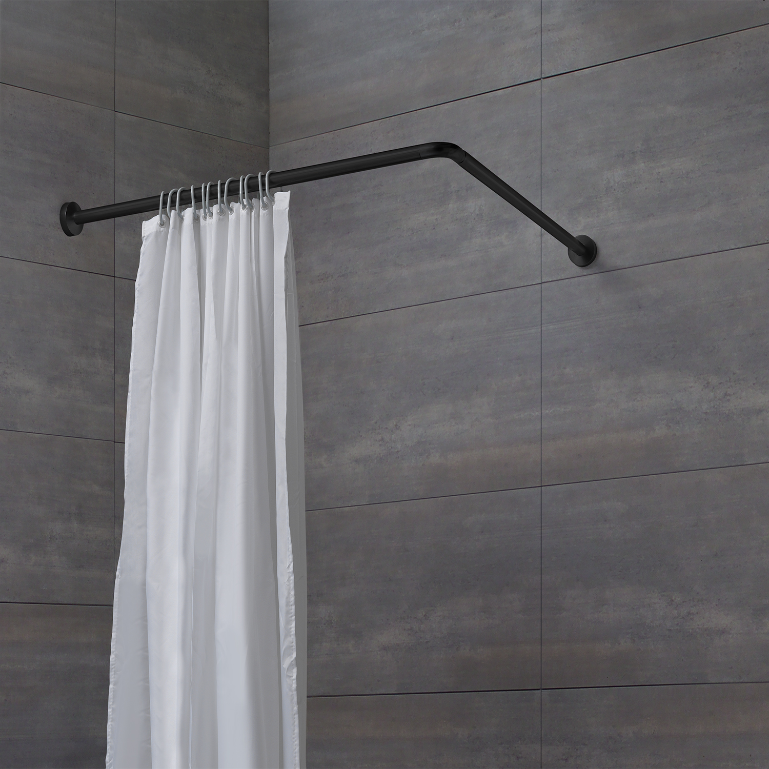 gedy-espace-douche-barre-angulaire-noir-mat image 1