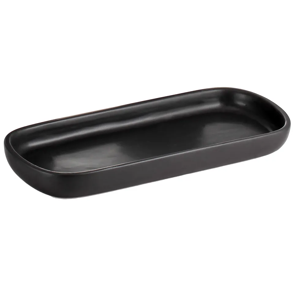 bisk-nero-plateau-de-salle-de-bain-poser-noir image 1