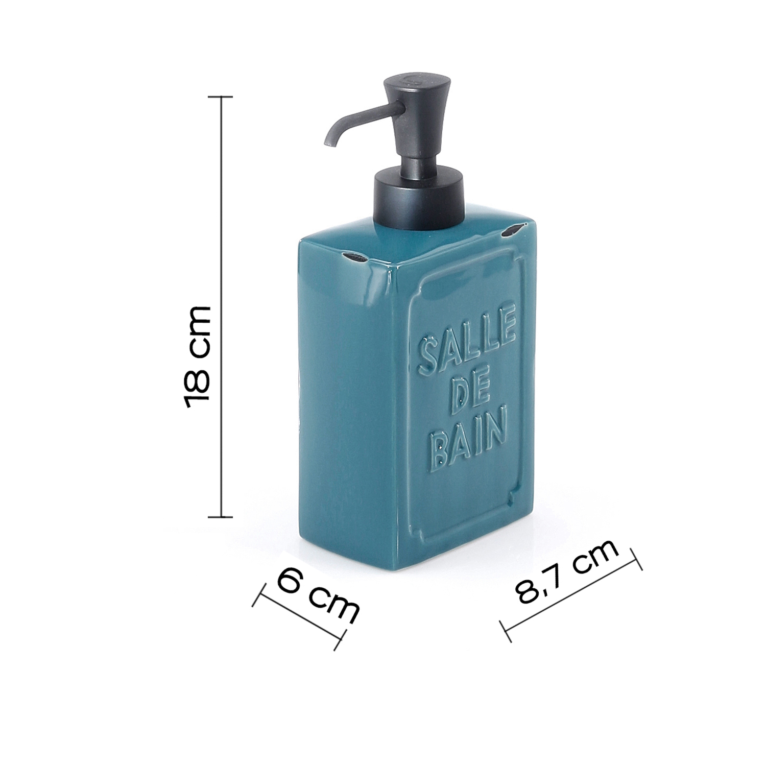 gedy-vivienne-distributeur-de-savon-bleu-poser image 2