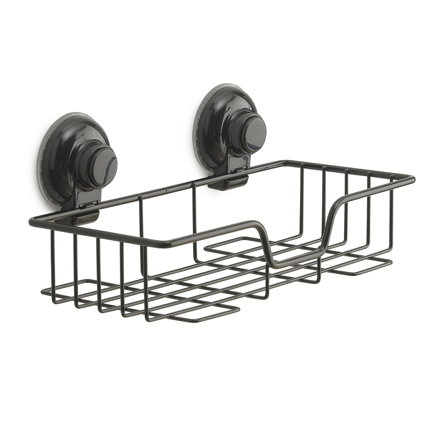 gedy-hot-porte-objets-douche-fil-rectangulaire-noir-mat image 3