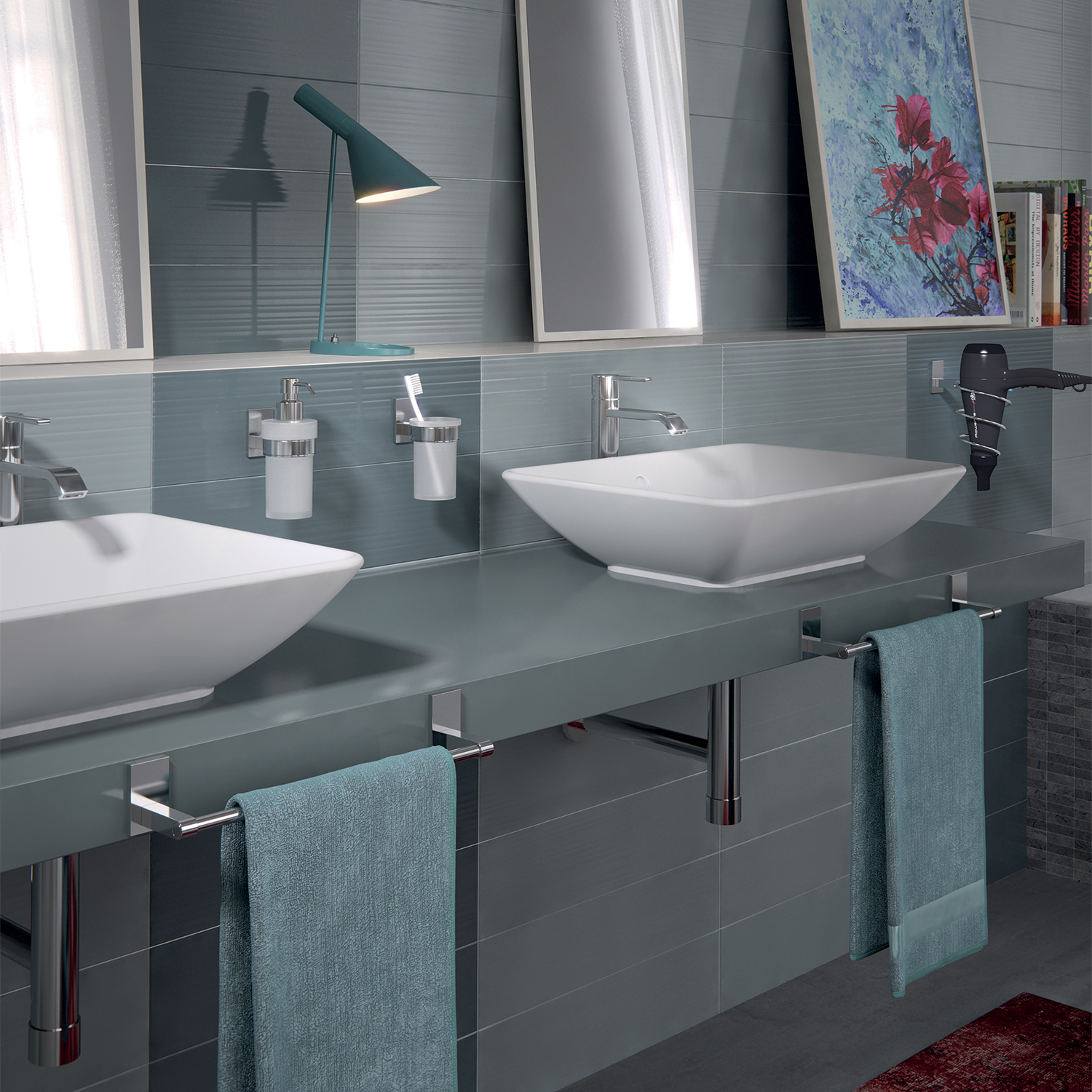 gedy-maine-barre-porte-serviette-murale-45-cm-chrome image 3