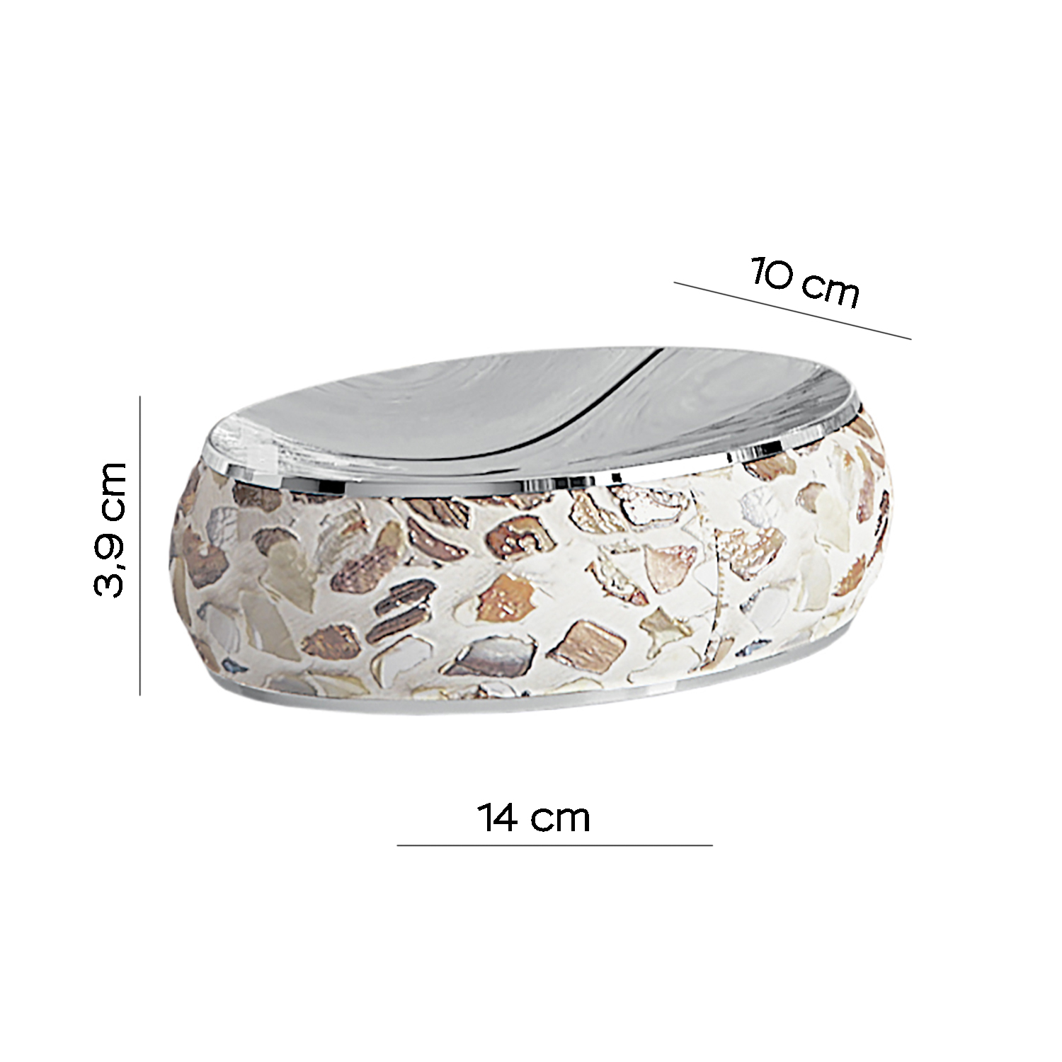 gedy-marina-porte-savon-cr-me-poser image 2