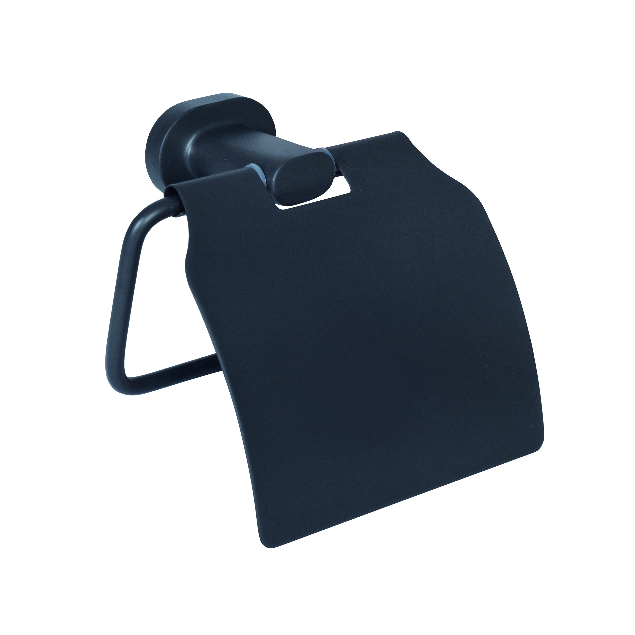 bisk-go-distributeur-papier-rouleau-wc-couvercle-gris image 1