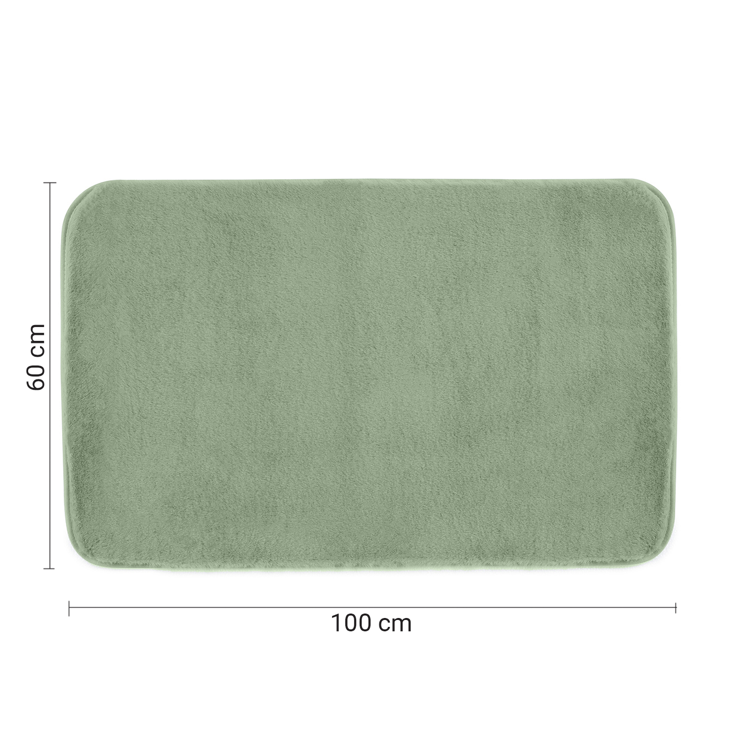 gedy-fuzzy-tapis-de-bain-50x80-noir image 2