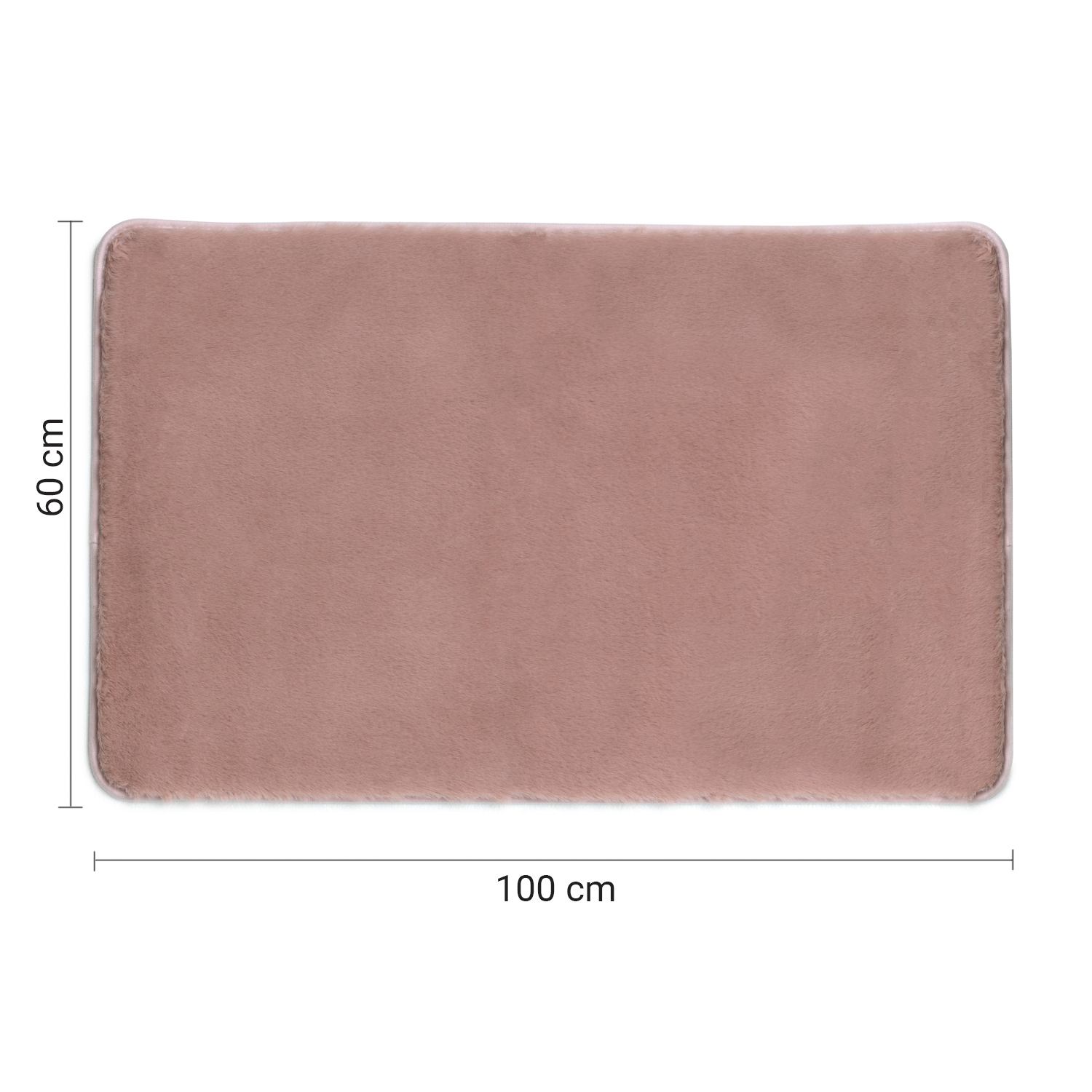 gedy-fuzzy-tapis-de-bain-40x60-noir image 2