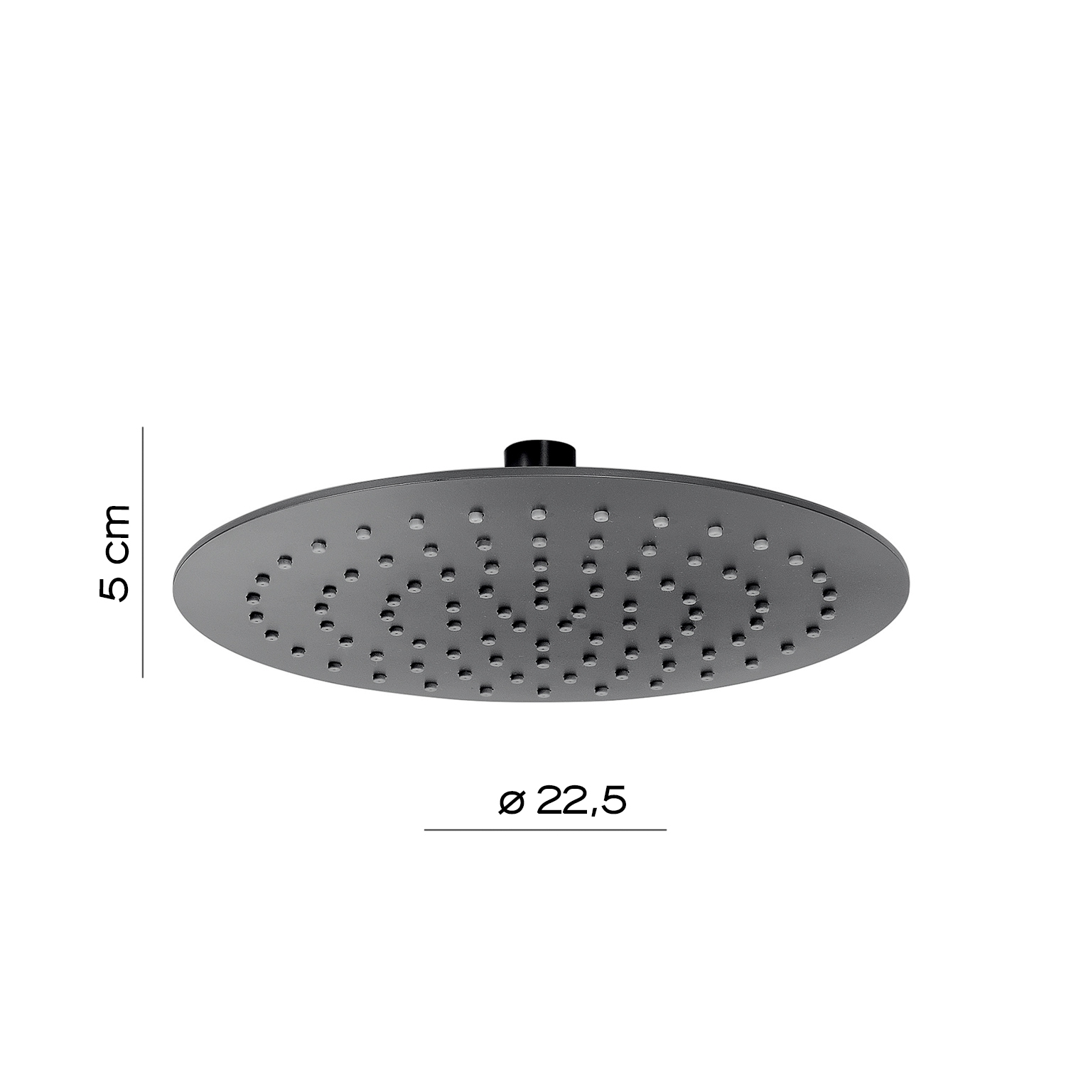 gedy-plus-07-pommeau-douche-noir-mat image 2