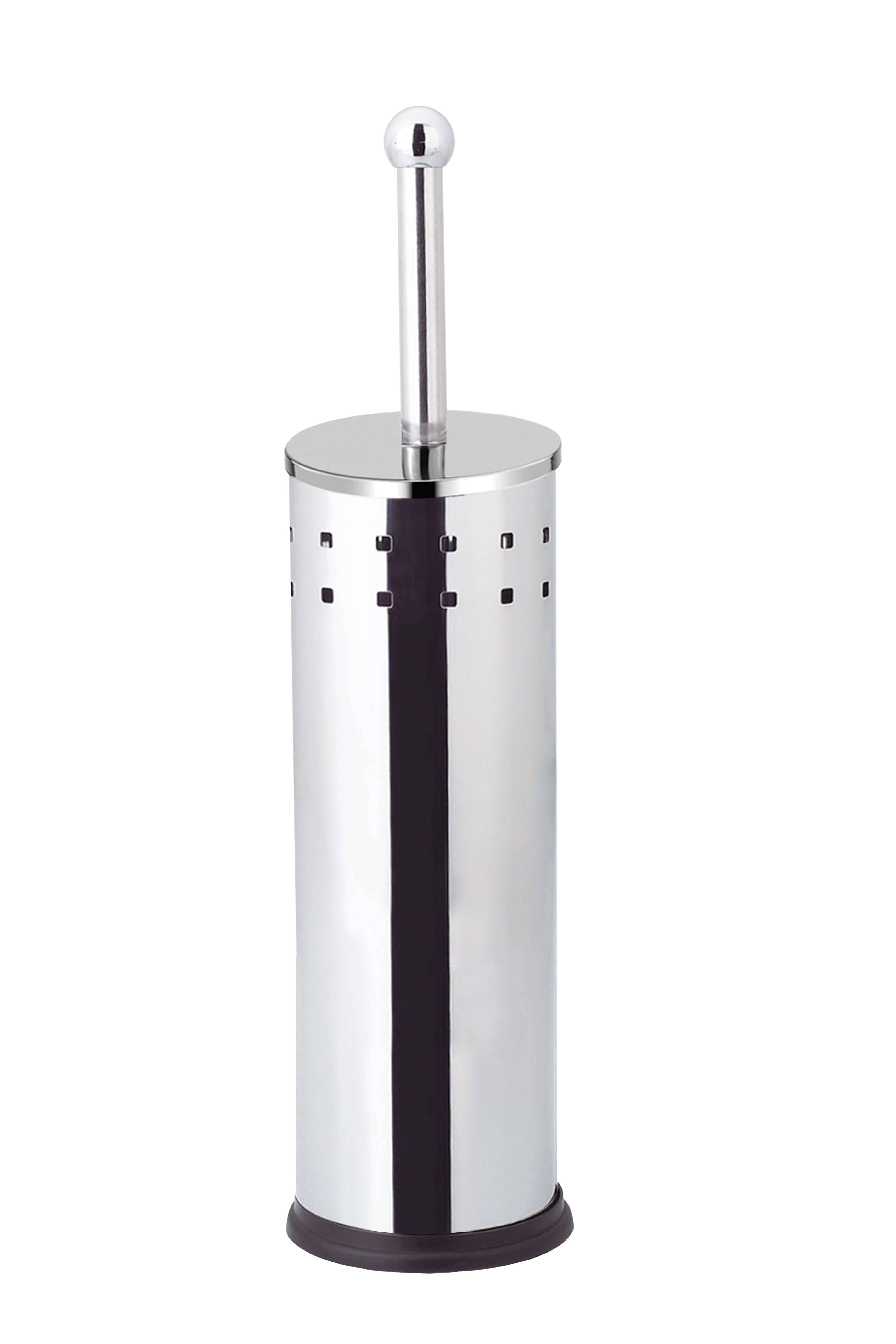 bisk-basic-porte-balayette-brosse-wc-blanc image 4