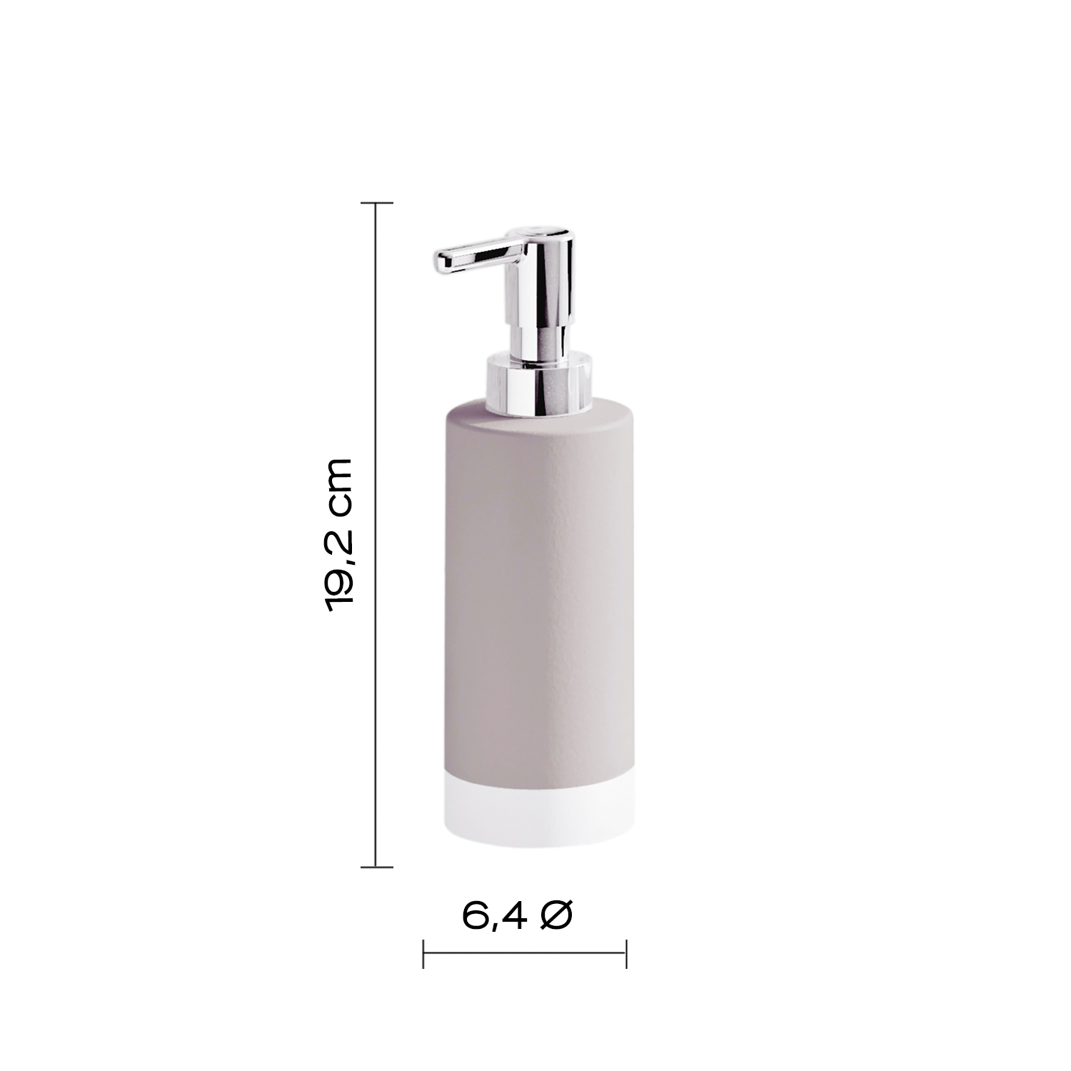 gedy-new-mizar-distributeur-savon-gris-l-ger image 2