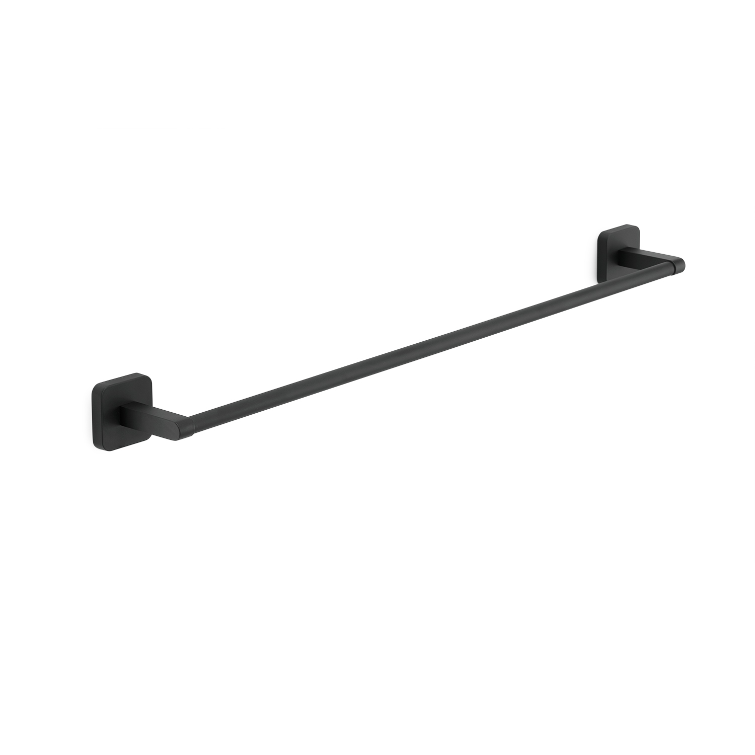 gedy-tonga-porte-serviettes-60-cm-noir-mat-fixer image 1