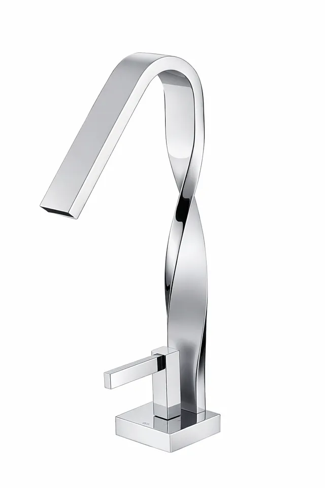 hudor-rymanthe-robinet-lavabo-sur-lev-chrom-laiton-2 image 1