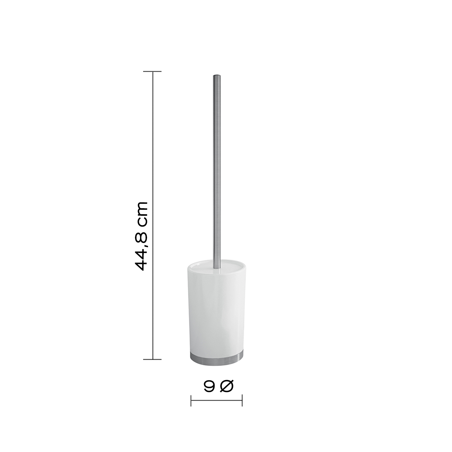 gedy-petunia-porte-brosse-wc-blanc-poser image 2