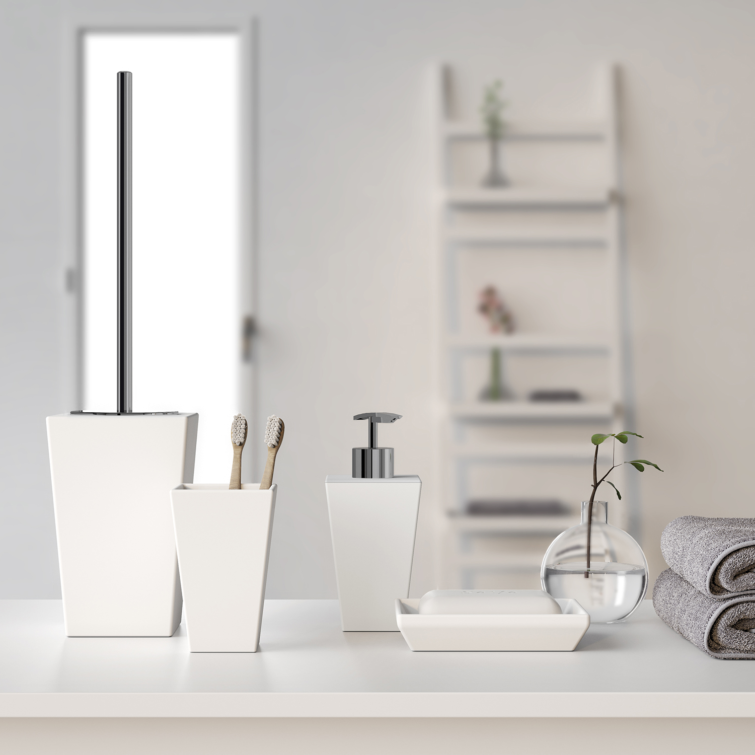 gedy-karima-porte-savon-blanc-poser image 4