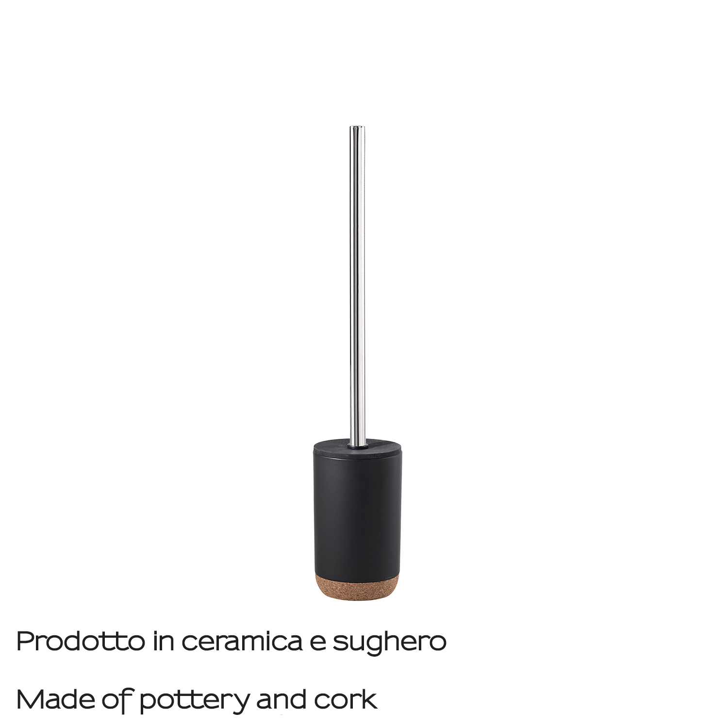 gedy-ilary-porte-brosse-wc-poser-noir-mat image 5