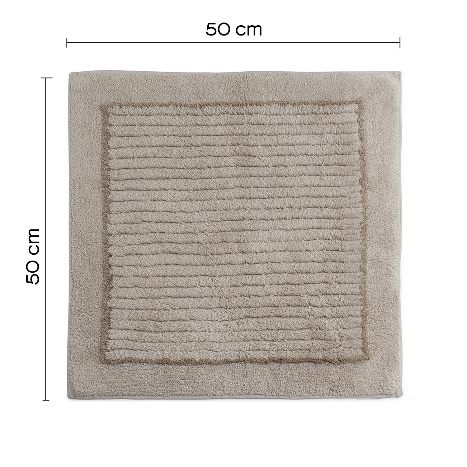 gedy-land-tapis-de-bain-50x50-beige image 3
