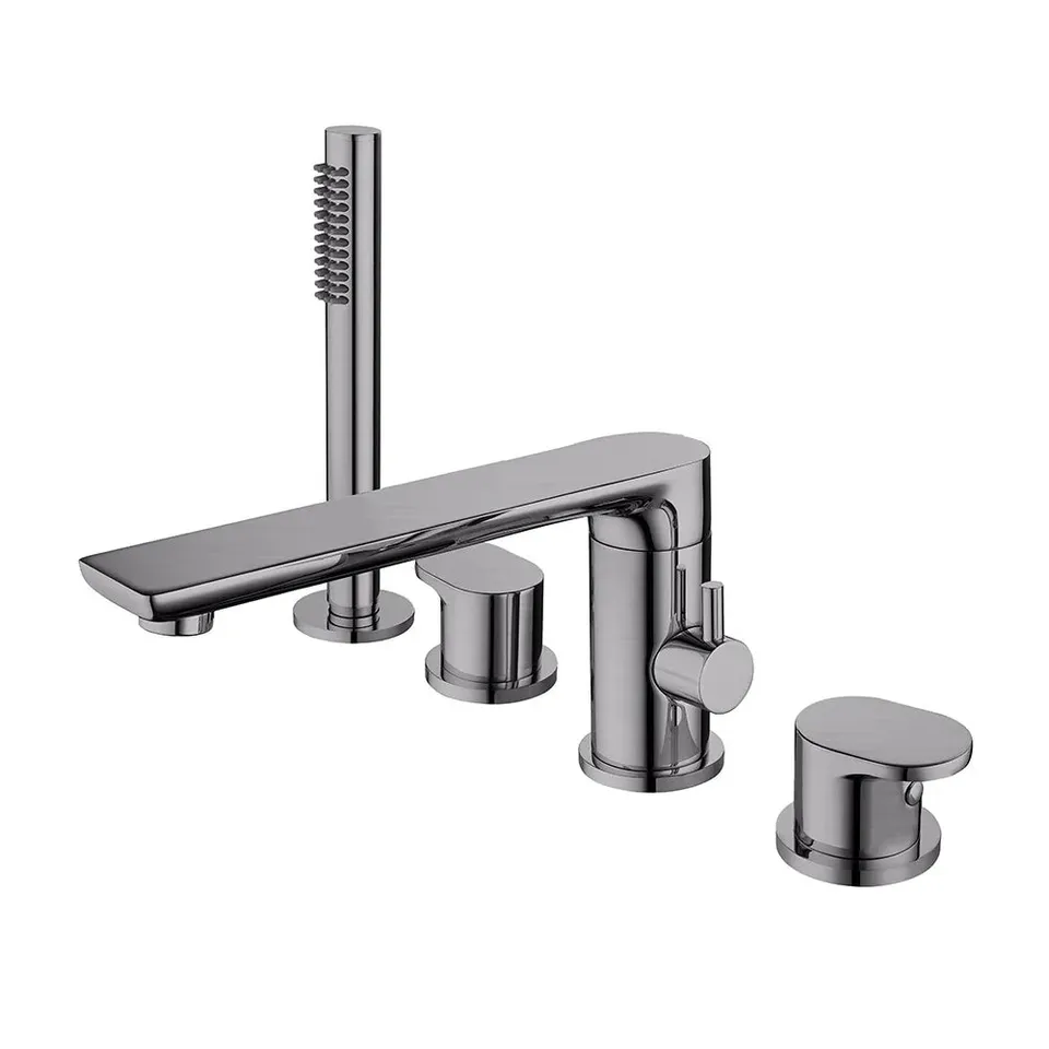 hudor-pernesse-robinet-baignoire-sur-plage-gunmetal-3-trous image 1