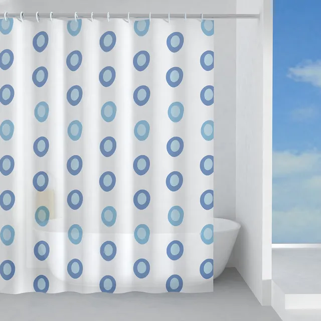 gedy-obl-rideau-de-douche-240x200-bleu-ciel image 1