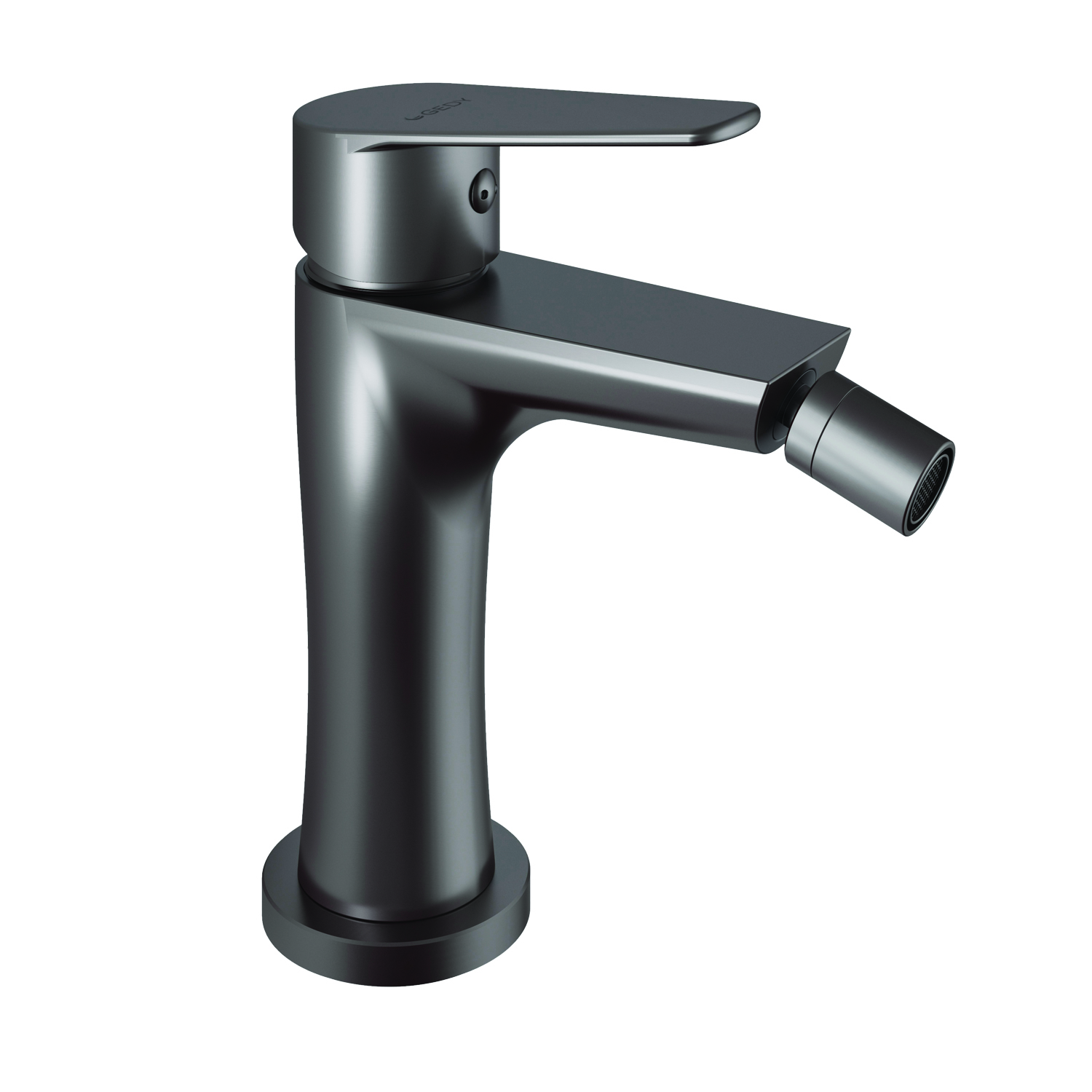 gedy-como-mitigeur-bidet-gun-metal-monotrou-laiton image 1