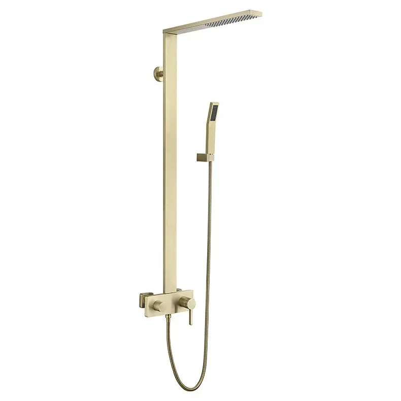 hudor-scamandre-40003-colonne-de-douche-dor-bross image 1