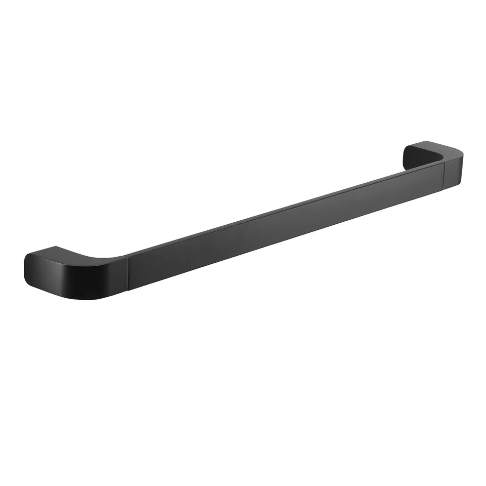 gedy-contract-outline-porte-serviettes-55-cm-noir-mat image 1