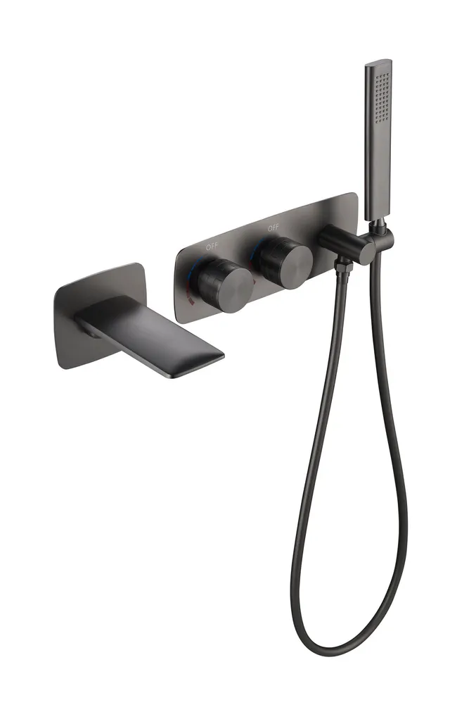 hudor-pernesse-088-robinet-baignoire-mural-gun-black image 1
