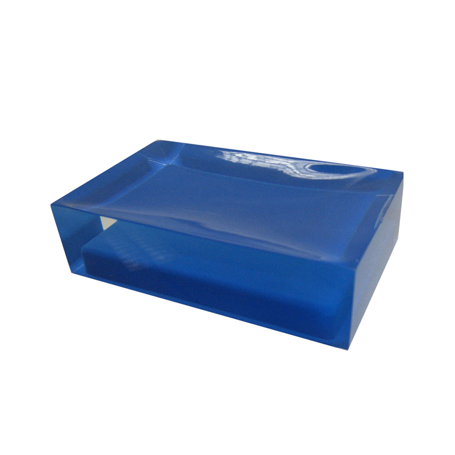 gedy-rainbow-porte-savon-bleu image 1