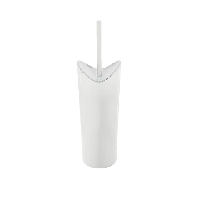 gedy-moby-porte-brosse-wc-blanc-plastique image 1