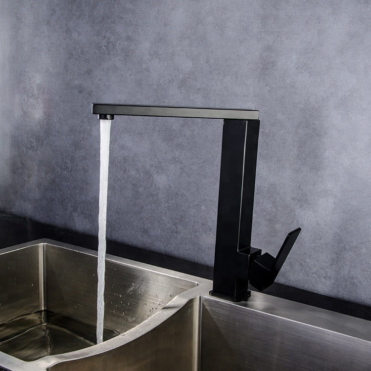 hudor-alph-e-mitigeur-lavabo-noir-mat-laiton image 2