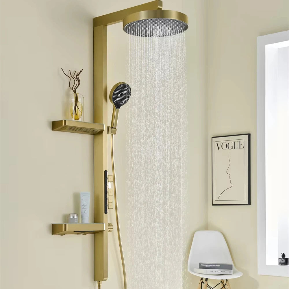 hudor-scamandre-colonne-douche-dor-bross-laiton image 2