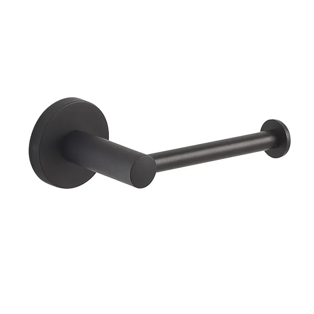 gedy-felce-plus-porte-rouleau-noir-mat-fixer image 1
