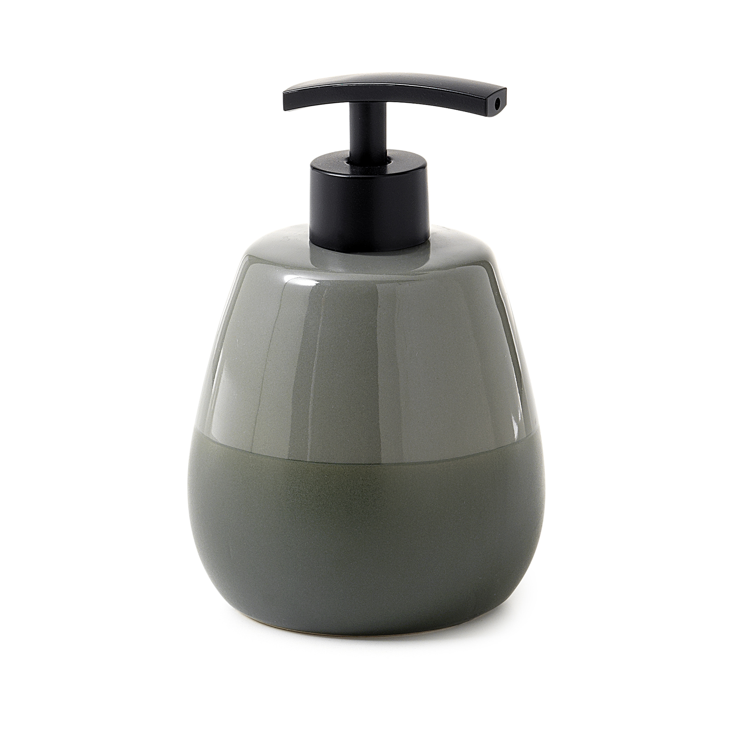 gedy-wilma-distributeur-de-savon-vert-sauge-poser image 1