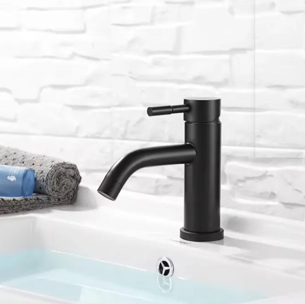 hudor-c-phise-b205-robinet-lavabo-noir-mat-laiton image 2