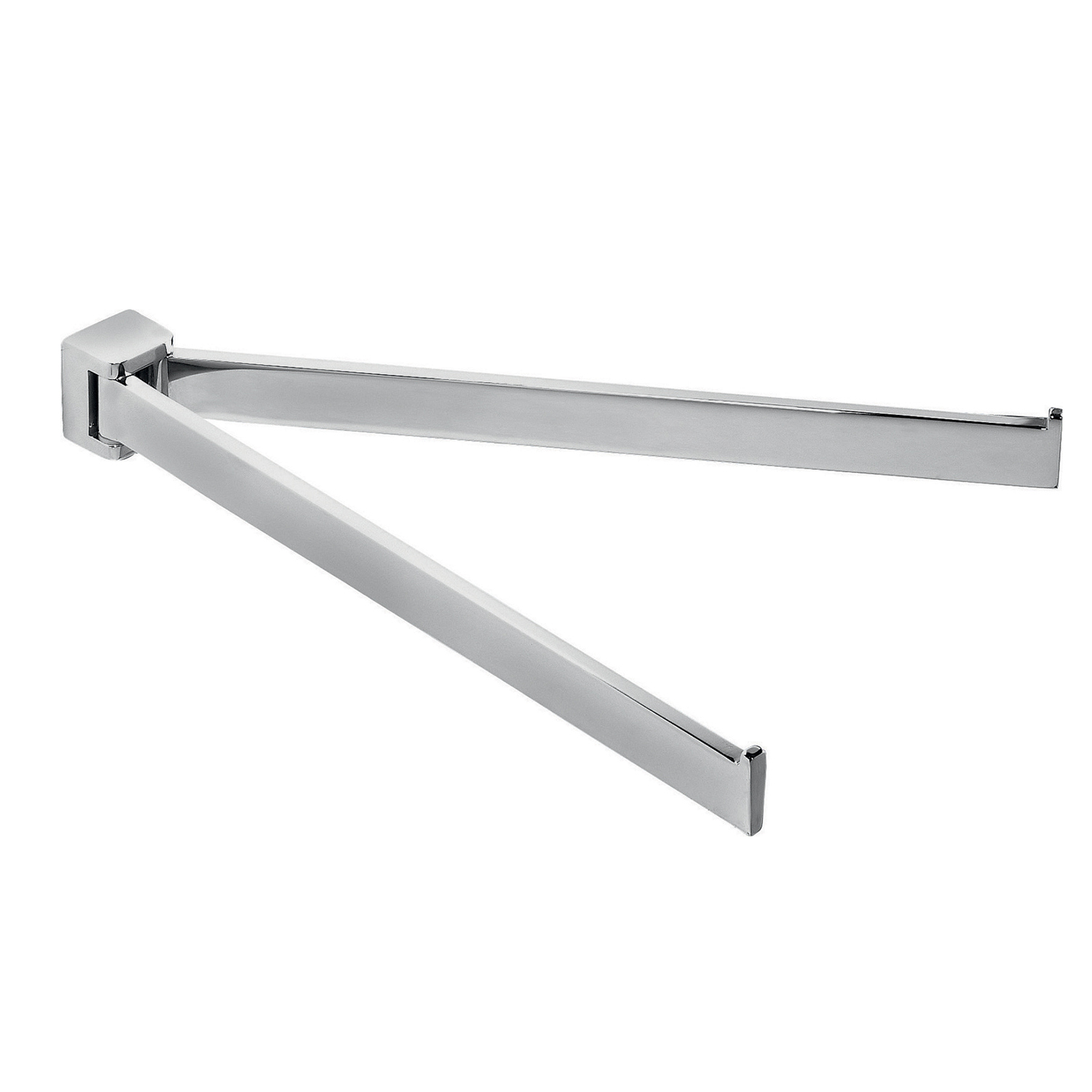 gedy-glamour-porte-serviette-r-glable-chrome image 1