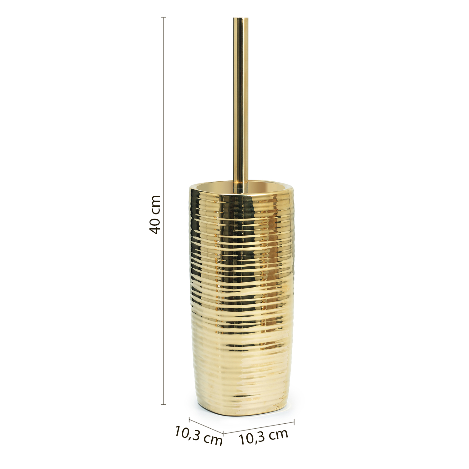 gedy-kelly-porte-brosse-wc-or-poser image 2